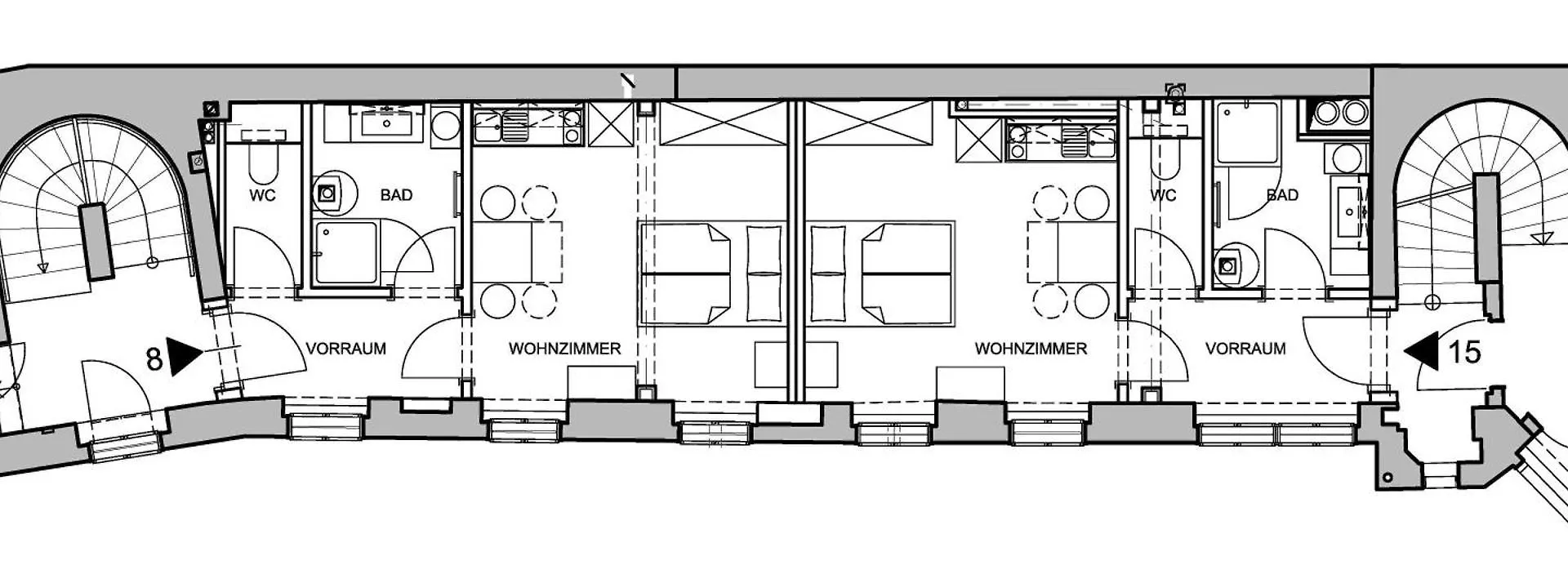 Schlossquadrat Apartment 8 Viyana